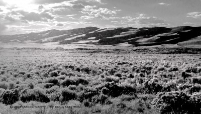 Behind Glistening Pane Great Sand Dunes by Doug mayhew | Madographer