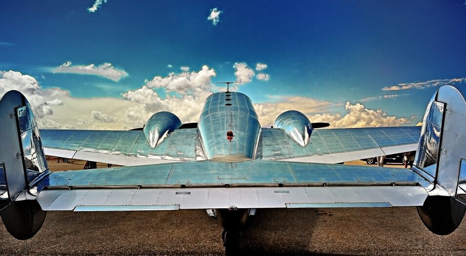 vintage aircraft surreal beauty