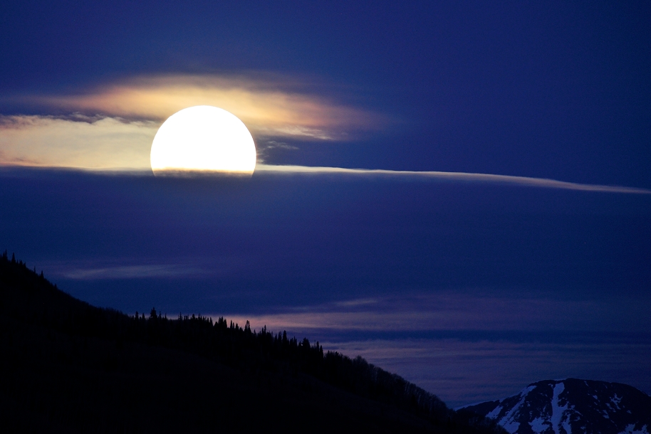 Blue Moon Rising Crystal Colorado