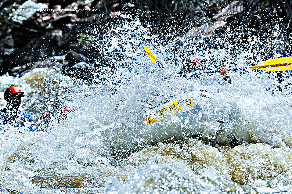 Colorado Rocky Mountain WhiteWater Splash