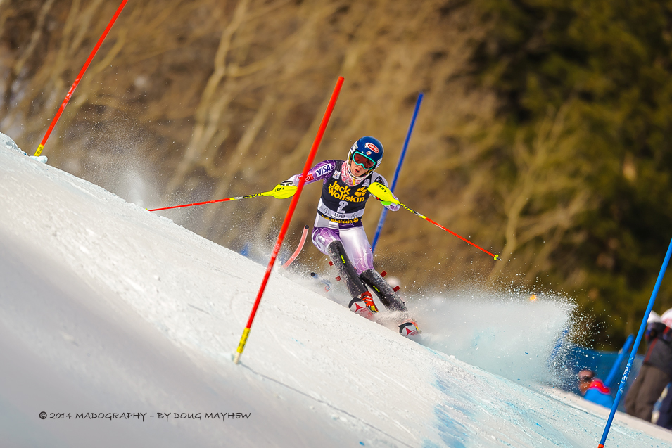 Mikaela Shiffrin 2014 Aspen Winternational by Doug Mayhew | Madographer