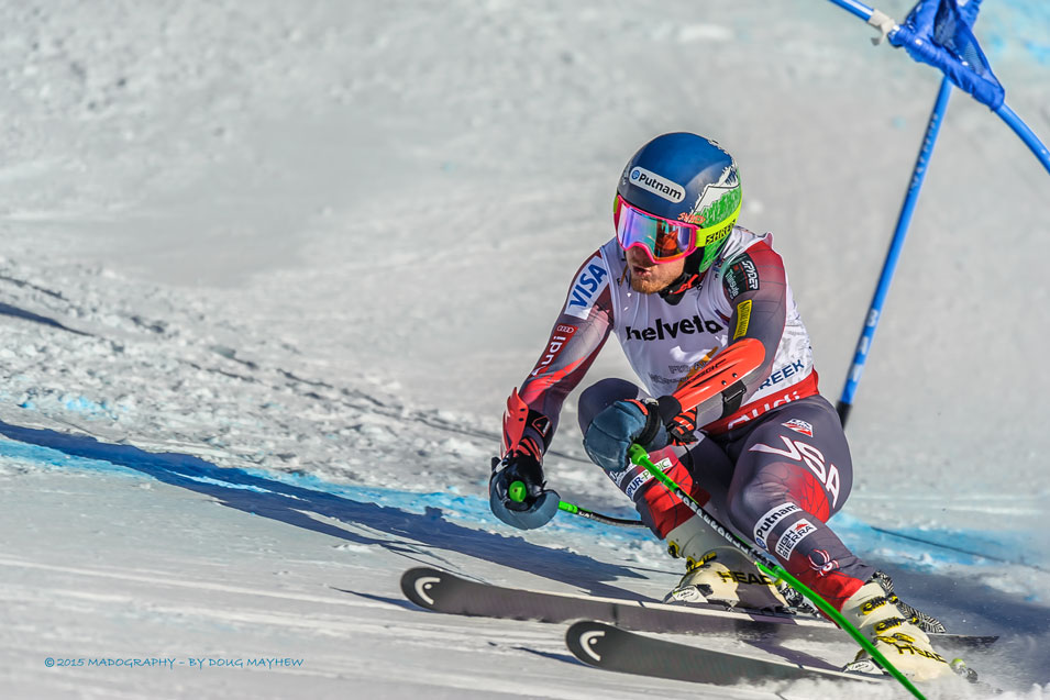 Ted Ligety 2015 FIS Alpine World Ski Championships Giant Slalom Gold Medalist by Doug Mayhew | Madographer